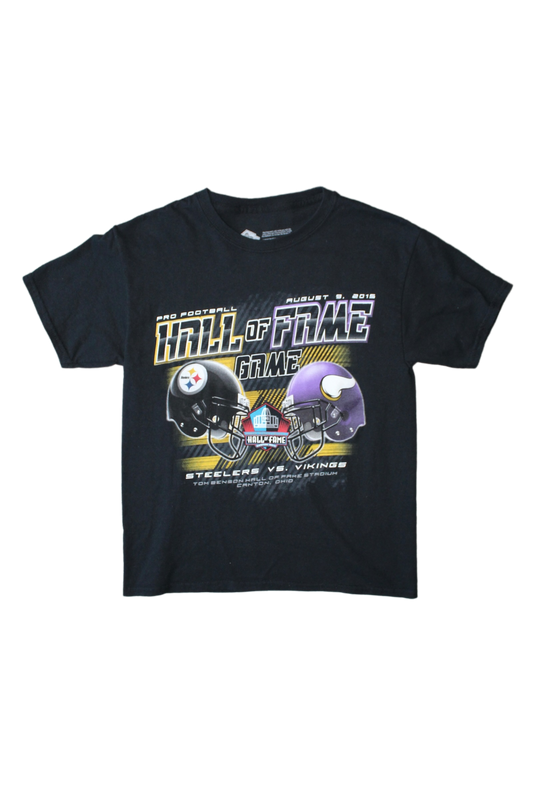 NFL Steelers vs. Vikings Pro Football Hall of Fame Tee