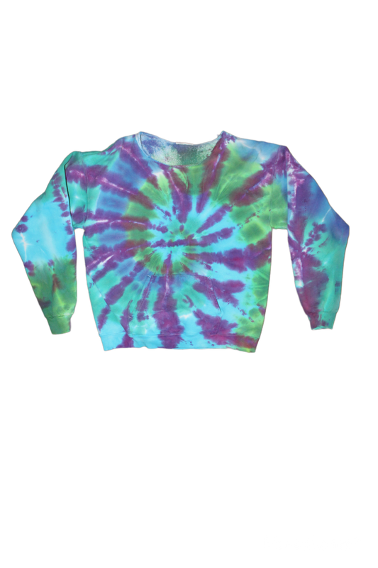 Distressed Tie Dye Hoodie